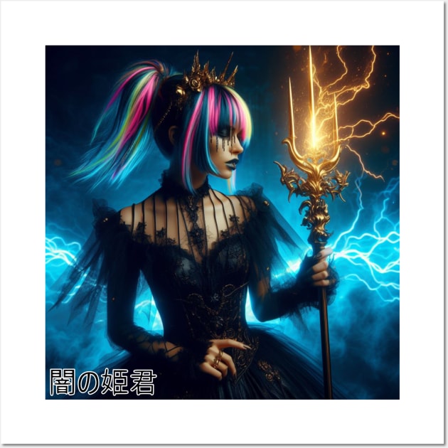 Princess of Darkness Wall Art by PlayfulPandaDesigns